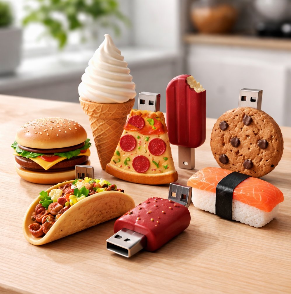 7 clés USB gourmandes qui ne vident pas votre portefeuille