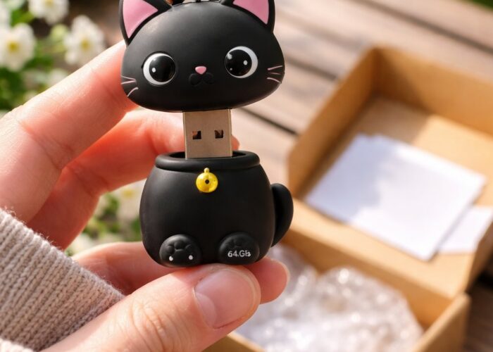 Pourquoi opter pour une clé USB chat noir gratuite ?
