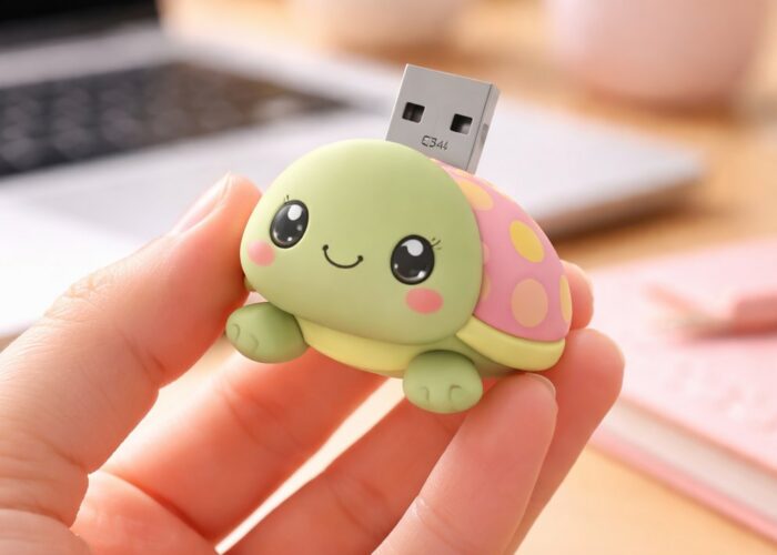 7 raisons d&rsquo;offrir une clé USB tortue kawaii