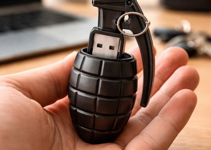 Comment transformer une clé USB grenade en accessoire indispensable