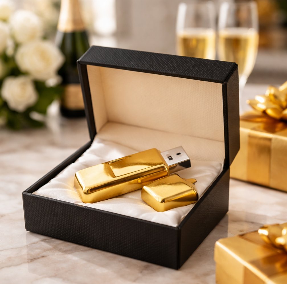 Une clé USB en lingot d&rsquo;or, cadeau idéal ?