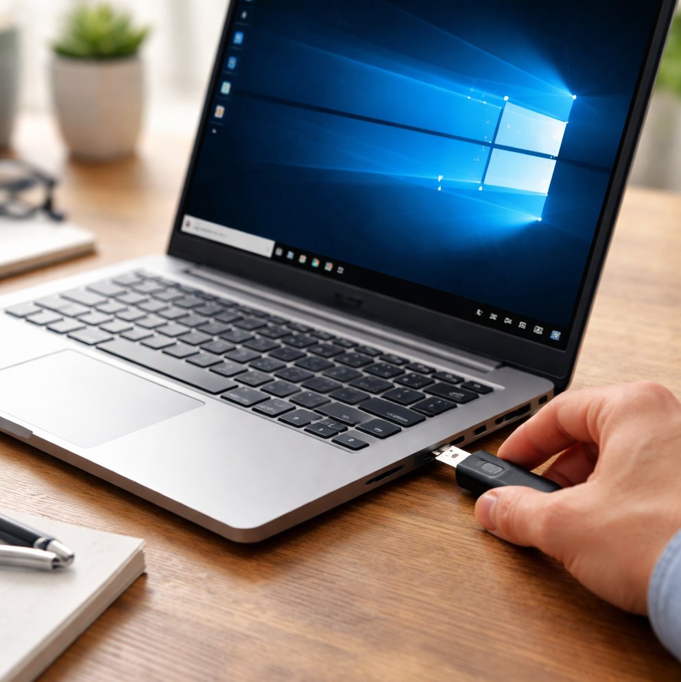 Branchez et lisez votre clé USB sur Windows 10