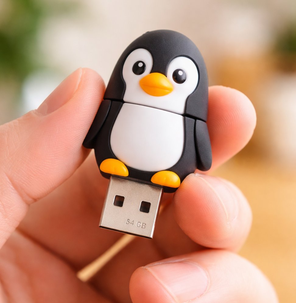 Erreur fréquente : capacité réelle d&rsquo;une clé USB pingouin 64 Go